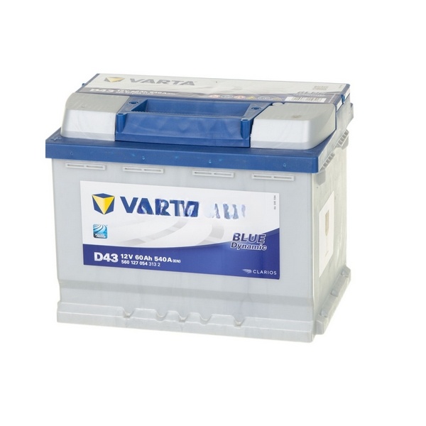 Blue dynamic d43. Varta 560 127. аккумулятор varta blue dynamic 60 а/ч обратная r+ d47 232x173x225 en540 а.